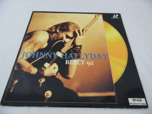 Laser disc - Johnny Hallyday - Bercy 92