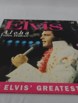 Laser disc - Elvis - Aloha from Hawaii