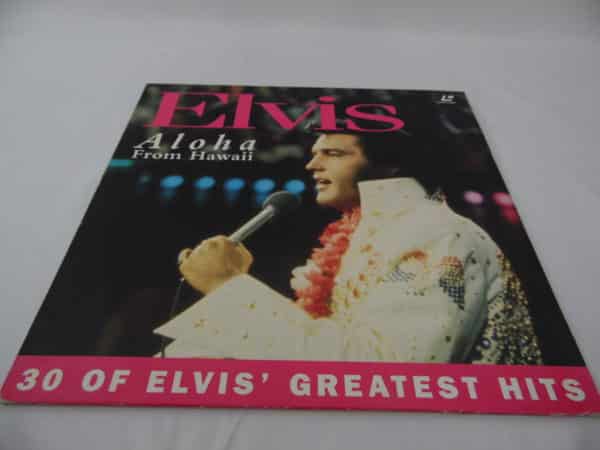 Laser disc - Elvis - Aloha from Hawaii