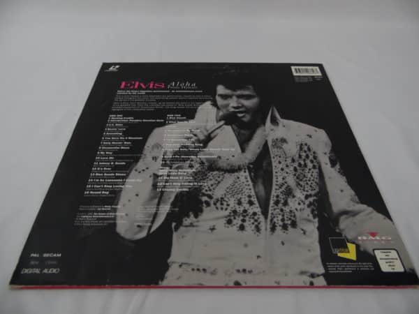 Laser disc - Elvis - Aloha from Hawaii