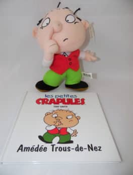 Les petites crapules - Livre + peluche - Amédée Trous-de-Nez