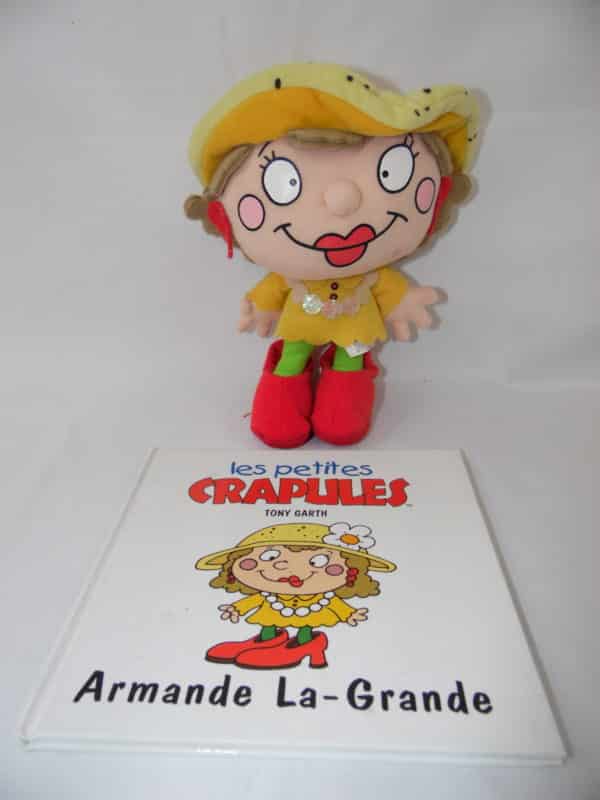 Les petites crapules - Livre + peluche - Armande La-Grande