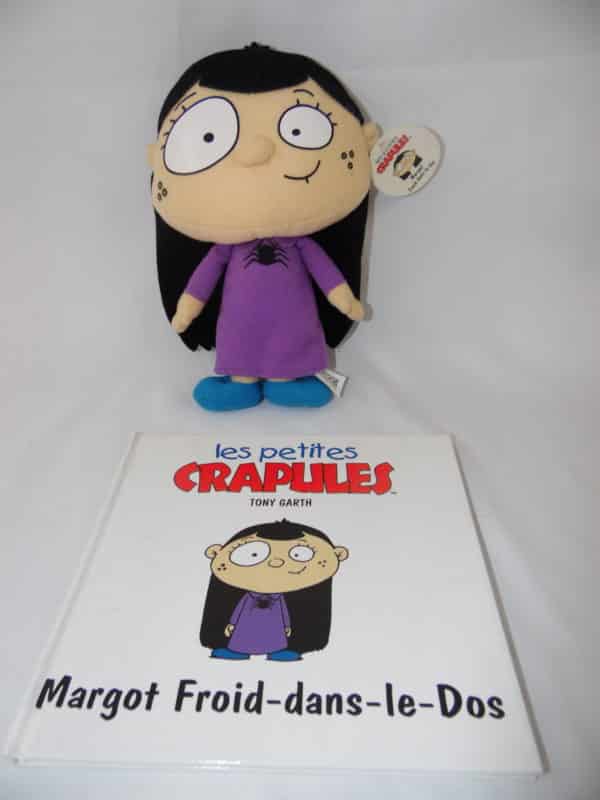 Les petites crapules - Livre + peluche - Margot Froid-dans-le-Dos