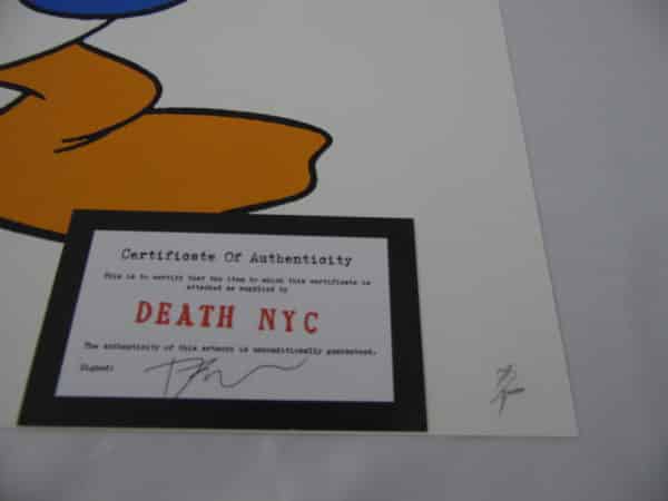 Street pop Art - Sérigraphies - Death NYC - Donald