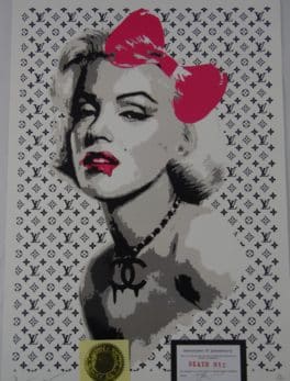 Street pop Art - Sérigraphies - Death NYC - Marilyn Monroe