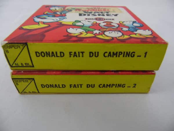 Film Super 8 - Disney - Donald fait du camping 1 et 2