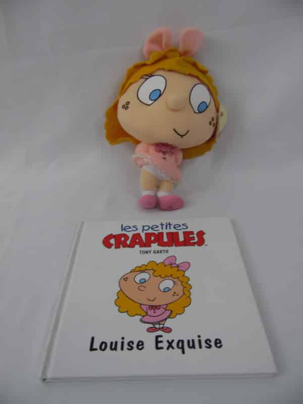 Les petites crapules - Livre + peluche - Louise Exquise