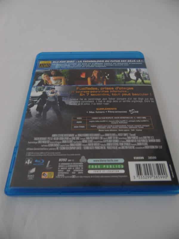 DVD Blu-Ray - 7 Secondes - Wesley Snipes