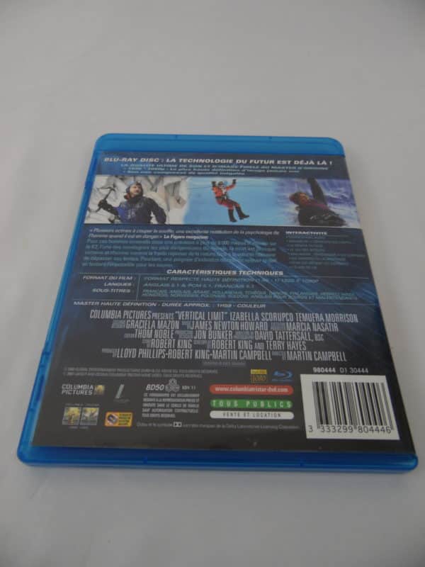 DVD Blu-Ray - Vertical Limit