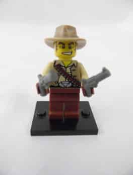 Mini figurine Lego N° 8683 - Série 1 - N°16 - Le Cowboy