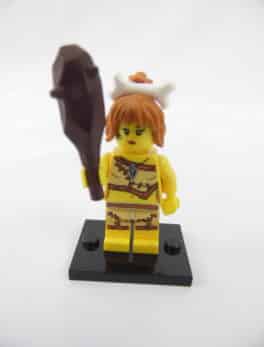 Mini figurine Lego N° 8805 - Série 5 - N° 05 - La Femme des Cavernes