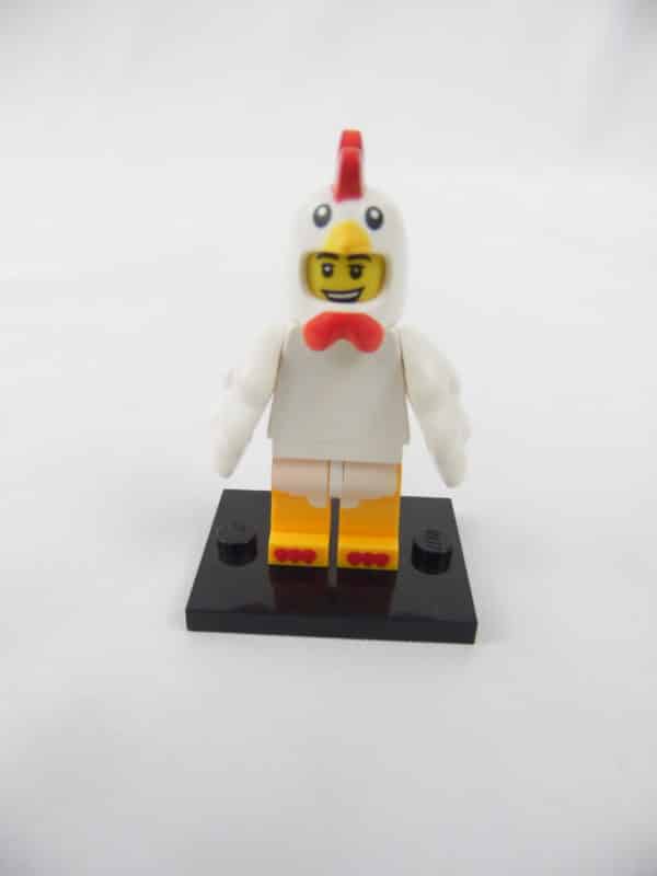 Mini figurine Lego N° 71000 - Série 9 - N° 07 - L'homme déguisé en poulet