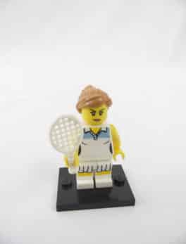 Mini figurine Lego N° 8803 - Série 3 - N°10 - La joueuse de Tennis