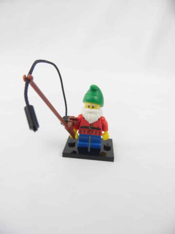 Mini figurine Lego N° 8804 - Série 4 - N°01 - Le Nain de jardin
