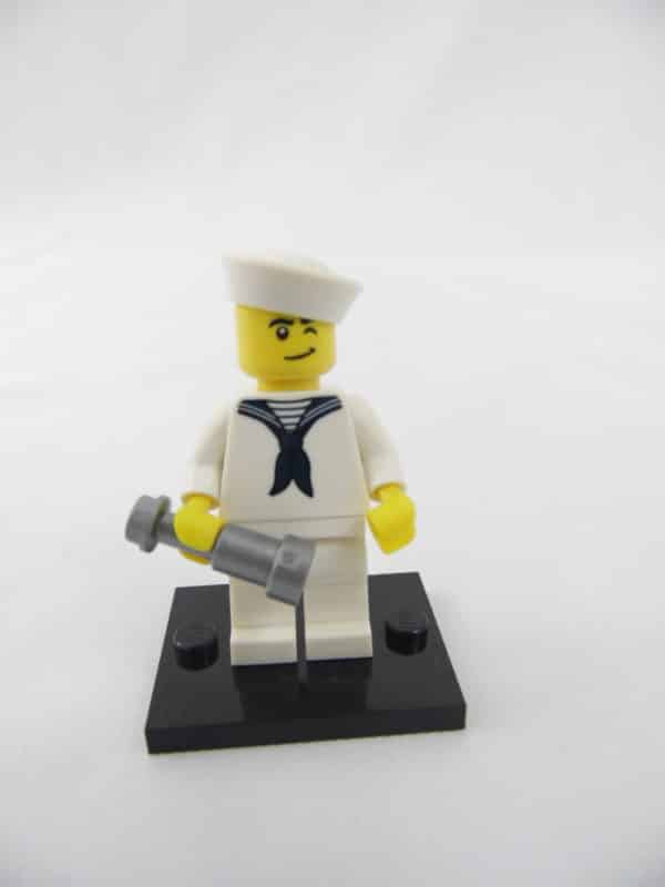 Mini figurine Lego N° 8804 - Série 4 - N°10 - Le Marin