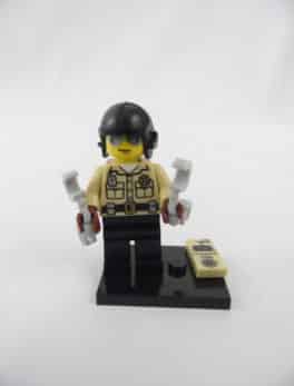 Mini figurine Lego N° 8684 - Série 2 - N°06 - Le policier