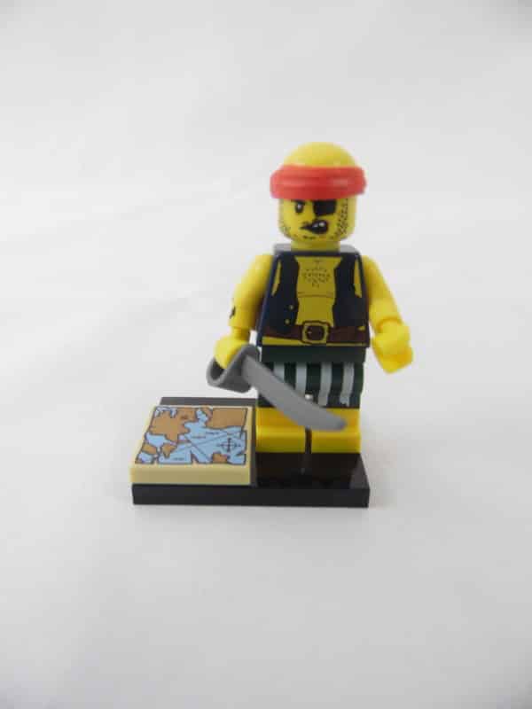 Mini figurine Lego N° 71013 - Série 16 - N°09 - Le Flibustier