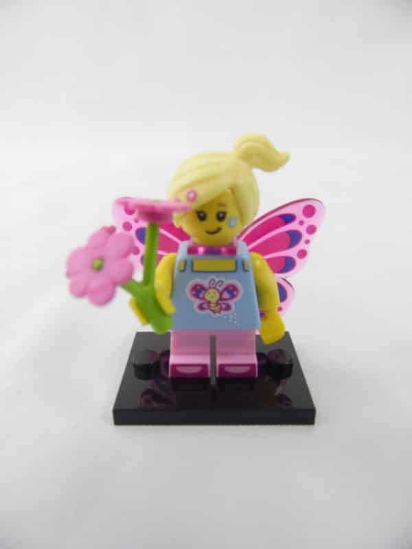 Mini figurine Lego N° 71018 - Série 17 - N°07 - La fille Papillon