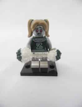 Mini figurine Lego N° 71010 - Série 14 - N°08 - La Pom-Pom Girl Zombie