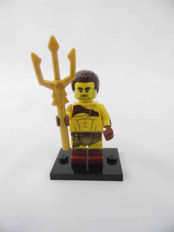 Mini figurine Lego N° 71018 - Série 17 - N°08 - Le gladiateur Romain