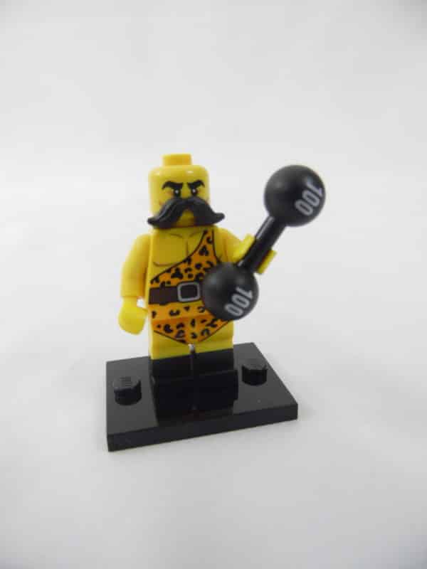 Mini figurine Lego N° 71018 - Série 17 - N°02 - L'Homme fort du cirque