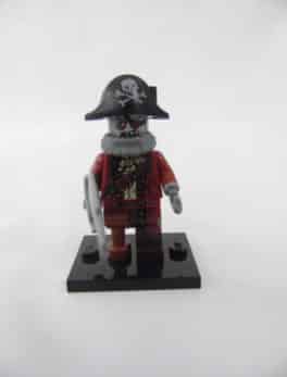 Mini figurine Lego N° 71010 - Série 14 - N°02 - Le Pirate Zombie