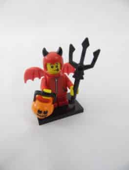 Mini figurine Lego N° 71013 - Série 16 - N°04 - Le minion petit Diable