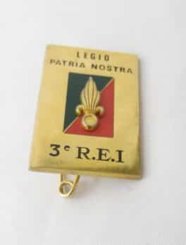 Insigne Militaire - 3 ème R.E.I. - Légion étrangère