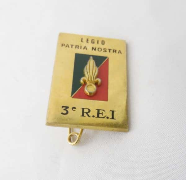 Insigne Militaire - 3 ème R.E.I. - Légion étrangère