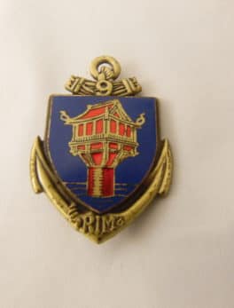 Insigne Militaire Français - 9° RIMA