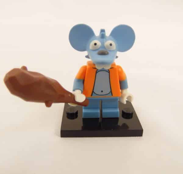 Mini figurine Lego N° 71005 - Les Simpson série 1 - N° 13 Itchy