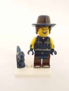 Mini figurine Lego N° 71023 - Lego Movie 2 - N°14 L'homme et T-Rex