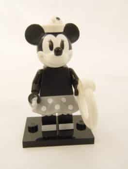 Mini figurine Lego N° 71024 - Série 2 Disney - N°2 Minnie Vintage