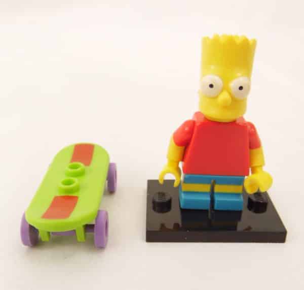 Mini figurine Lego N° 71005 - Les Simpson série 1 - N° 2 Bart
