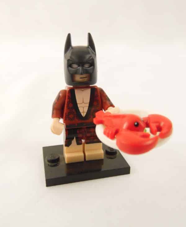 Mini figurine Lego N° 71 017 - Série 1 - N°1 Batman amateur de homards