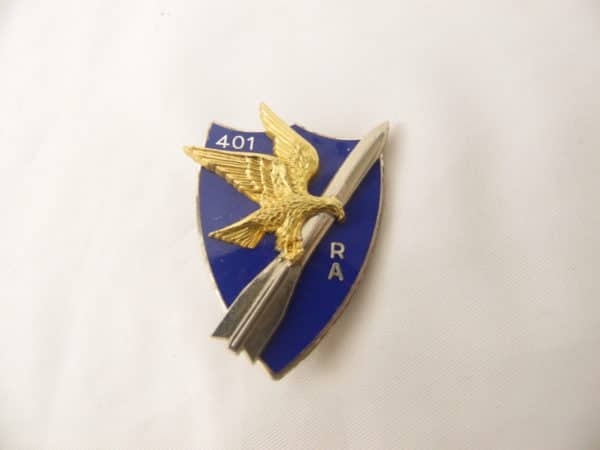 Insigne Militaire Français 401 ème RAA - 401 ème Régiment d'Artillerie