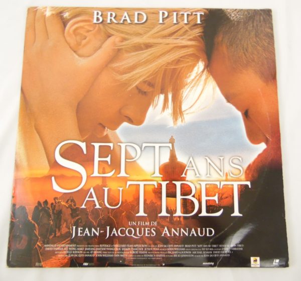 Laser disc - Sept ans au Tibet - Brad Pitt
