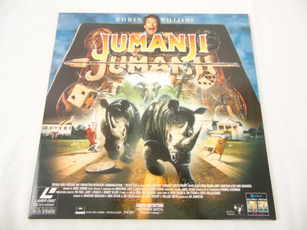 Laser disc - Jumanji - Robin Williams