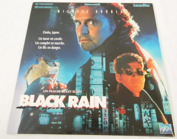 Laser disc - Black Rain - de Ridley Scott avec Michael Douglas