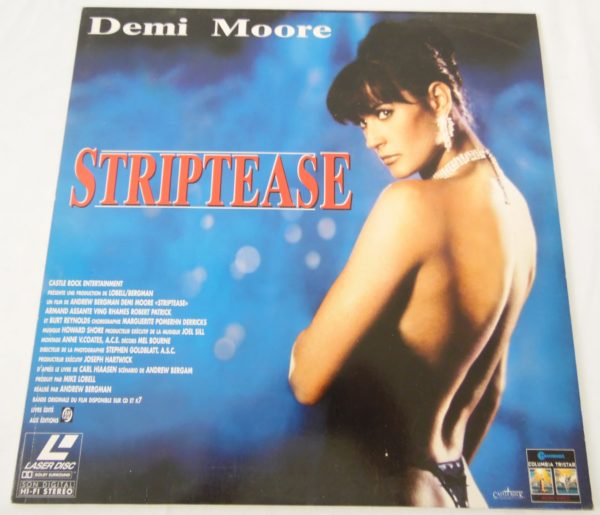 Laser disc - Striptease - Demi Moore