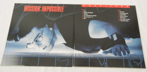 Laser disc - Mission impossible - Tom Cruise