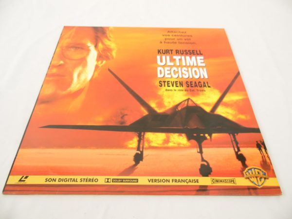 Laser disc - Ultime décision - Steven Seagal et Kurt Russell
