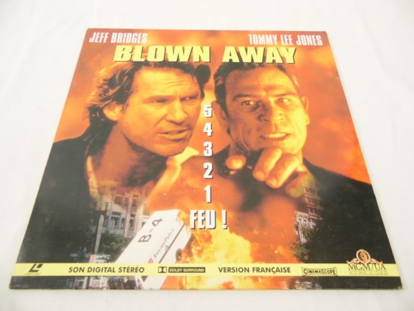 Laser disc - Blown Away - Jeff Bridges et Tommy Lee Jones