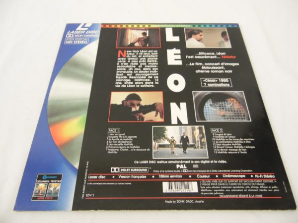 Laser disc - Léon - Jean Reno - De Luc Besson