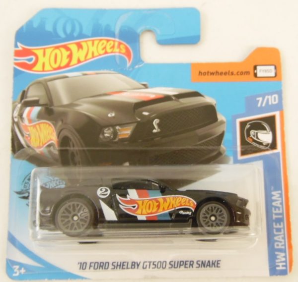 Voiture Hot Wheels - 10 FORD SHELBY GT 500 SUPER SNAKE