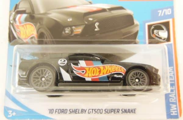 Voiture Hot Wheels - 10 FORD SHELBY GT 500 SUPER SNAKE