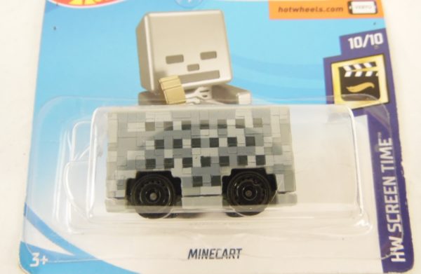 Voiture Hot Wheels - Minecraft - MINECART - HW SCREEN TIME 10/10