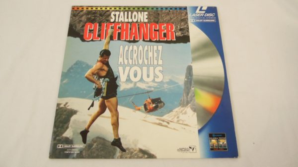 Laser disc - Cliffhanger - Sylvester Stallone