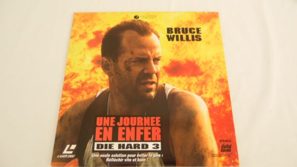 Laser disc - Une journée en enfer - Bruce Willis