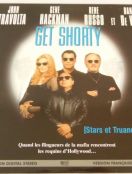 Laser disc - Get shorty - John Travolta, Gene Hackman, Rene Russo et Danny De Vito